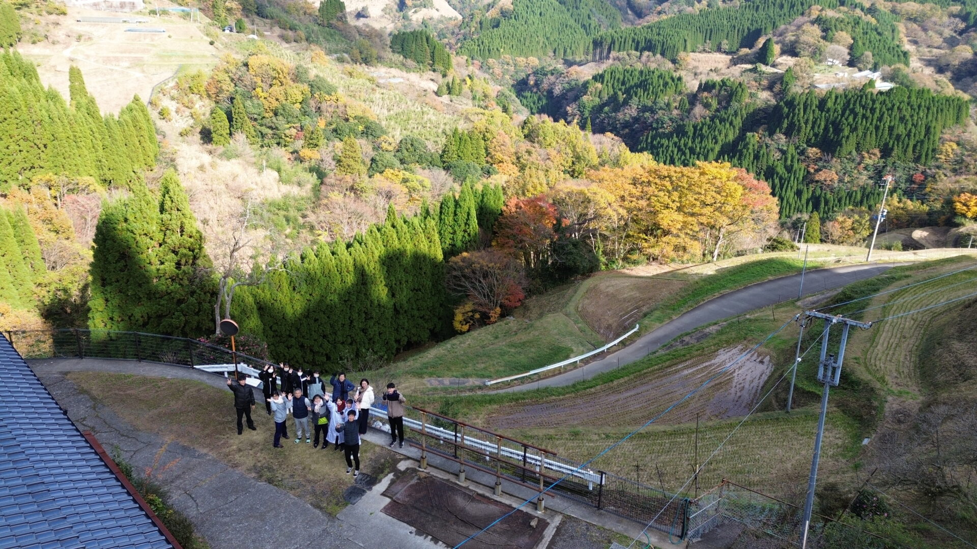 山腹用水路を知る。